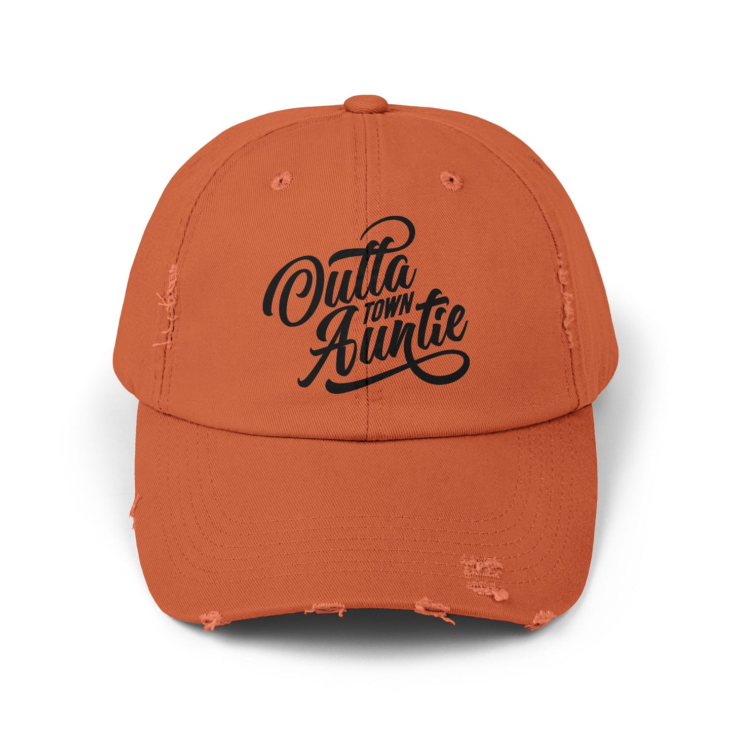 Unisex Distressed Cap | Outta Town Auntie